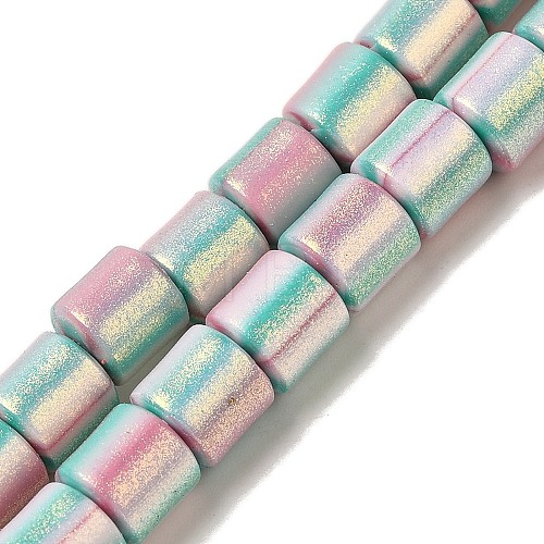 Polymer Clay Beads Strands CLAY-H006-04J-1