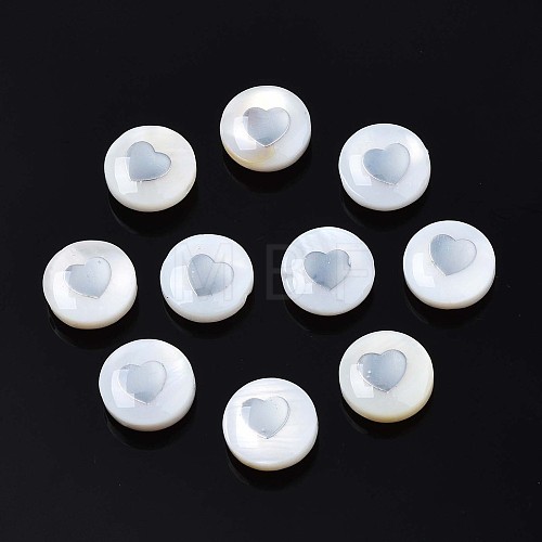 Natural Freshwater Shell Beads SHEL-N003-22-11P-1