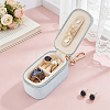 Mini Velvet Jewelry Organizer Case with Alloy Clasps AJEW-WH0886-77B-4