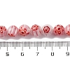 Handmade Millefiori Lampwork Beads Strands X-LAMP-G164-05C-4