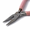 (Defective Closeout Sale: Rusty) 45# Carbon Steel Jewelry Pliers PT-XCP0001-16-2