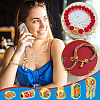 36Pcs 6 Styles Alloy Enamel European Dangle Beads FIND-GA0008-60-5