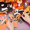 Halloween Decoration Paper Flag Banners DIY-WH0453-12A-3