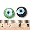 Handmade Evil Eye Lampwork Beads Strands LAMP-G168-05-5