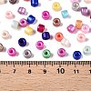 Baking Paint Pearlized Glass Seed Beads SEED-T008-03-5