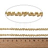 Brass Round Bead Link Chains CHC-L054-16G-2