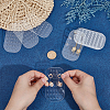 10Pcs Acrylic Earring Organizer Display Cards EDIS-WH0012-49B-3