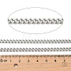 316L Surgical Stainless Steel Curb Chains CHS-H115-01D-P-3