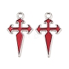 Alloy Enamel Pendants FIND-B059-02P-02-1