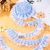 12.5 Yards Polyester Pleated Ribbon OCOR-TA0003-84D-4