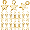 200Pcs Alloy Charms FIND-SC0023-74G-1