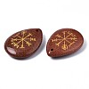 Synthetic Goldstone Pendants G-T122-72J-4