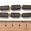 Natural Gold Pyrite/Golden Pyrite Beads Strands G-F833-C01-01-5