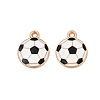 Alloy Enamel Pendants ENAM-V001-01C-KCG-1