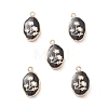Natural Obsidian Pendants X-G-K333-01I-02-1