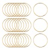 Brass Linking Rings KK-S327-06KC-30mm-1