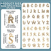 52Pcs 52 Styles Alloy Rhinestone Charms FIND-TA0010-78-4