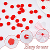 80Pcs Opaque Resin Cabochons RESI-DC0001-61A-4