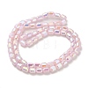 Imitation Jade Glass Beads Strands EGLA-D030-05A-2