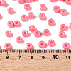 Opaque Baking Paint Glass Seed Beads SEED-T008-02H-5