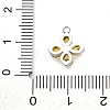 304 Stainless Steel Micro Pave Cubic Zirconia Pendants LS-STAS-U042-06P-04-3