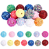 26Pcs 13 Colors Acrylic Beads SACR-PA0001-38-7