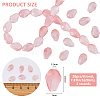 2 Strands Cherry Quartz Glass Beads Strands G-FH0002-40-2