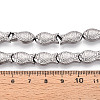Electroplate Glass Beads Strands EGLA-T025-03H-4