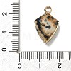 Natural Dalmatian Jasper Pendants G-K422-01G-03-3