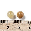 Natural Citrine Sphere Beads G-P520-19-3