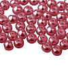 Pearlized Eco-Friendly Dyed Glass Pearl Round Bead HY-PH0002-09-B-2