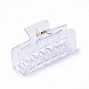 Transparent Plastic Large Claw Hair Clips PHAR-F016-11-4