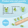 10Pcs Handmade Lampwork Beads LAMP-GO0001-17-2