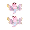Transparent & Opaque Resin Pendants RESI-P048-02A-P-1