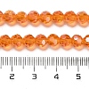Transparent Glass Beads EGLA-A035-T6mm-B05-4