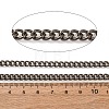Titanium Curb Chains CHS-A021-01B-3