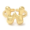 Brass Open Cuff Rings RJEW-U008-06W-G-2