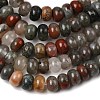 Natural African Bloodstone Beads Strands G-A280-A06-01-4