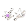 Alloy Enamel Pendants RB-CBAC8D9-05P-03-2