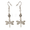 Alloy Dragonfly Dangle Earrings EJEW-JE04911-05-2