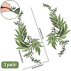 2Pcs 2 Styles Flower Computerized Embroidery Cloth Iron on Sew on Patches DIY-GF0014-67-2