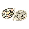 Alloy Enamel Pendants PALLOY-F319-06A-AB-2