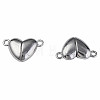 304 Stainless Steel Magnetic Clasps X-STAS-N087-55-55P-3