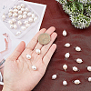 42Pcs 3 Styles Natural Cultured Freshwater Pearl Pendants FIND-BC0002-78-3