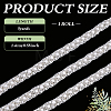 5Yards Polyester Lace Ribbons OCOR-ME0001-65B-2