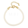 4.5MM Round Nylon Milan Cord Bracelet Making BJEW-I245-01G-30-1