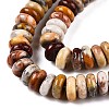 Natural Crazy Agate Beads Strands G-T138-64-3