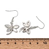 Rack Plating Brass Dangle Earrings for Women KK-CBA69D1-01P-02-5
