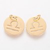 Ion Plating(IP) 304 Stainless Steel Pendants A-STAS-Q201-T445-7G-2