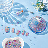   180G 6 Colors Transparent Glass Beads GLAA-PH0003-06-5